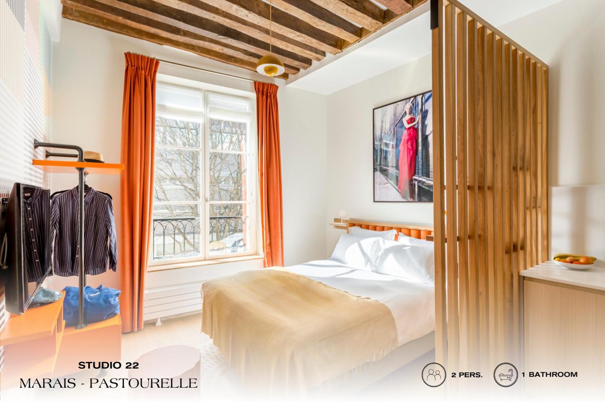 Apartmán Beauquartier - Marais, Pastourelle Paříž Exteriér fotografie