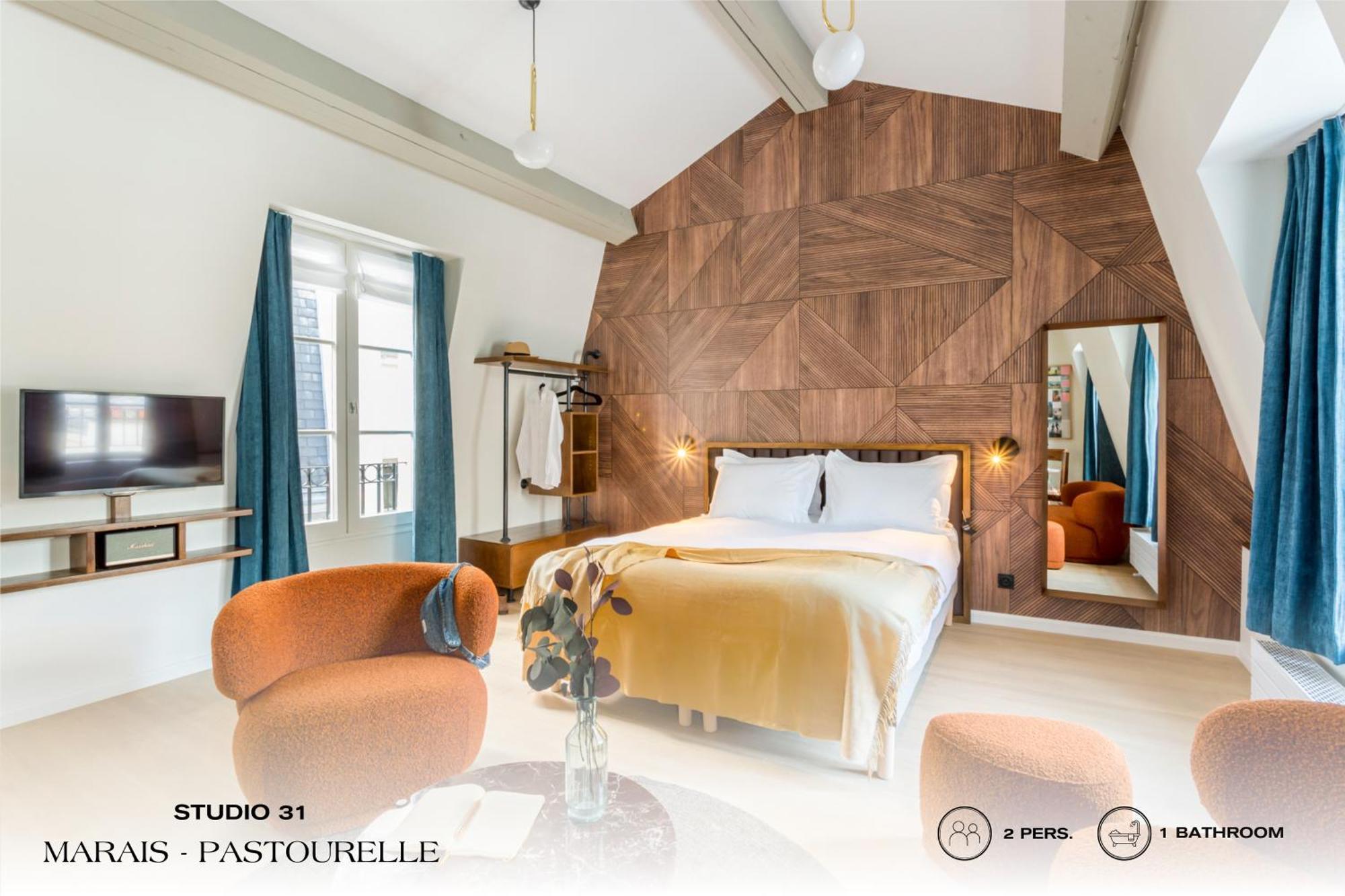 Apartmán Beauquartier - Marais, Pastourelle Paříž Exteriér fotografie