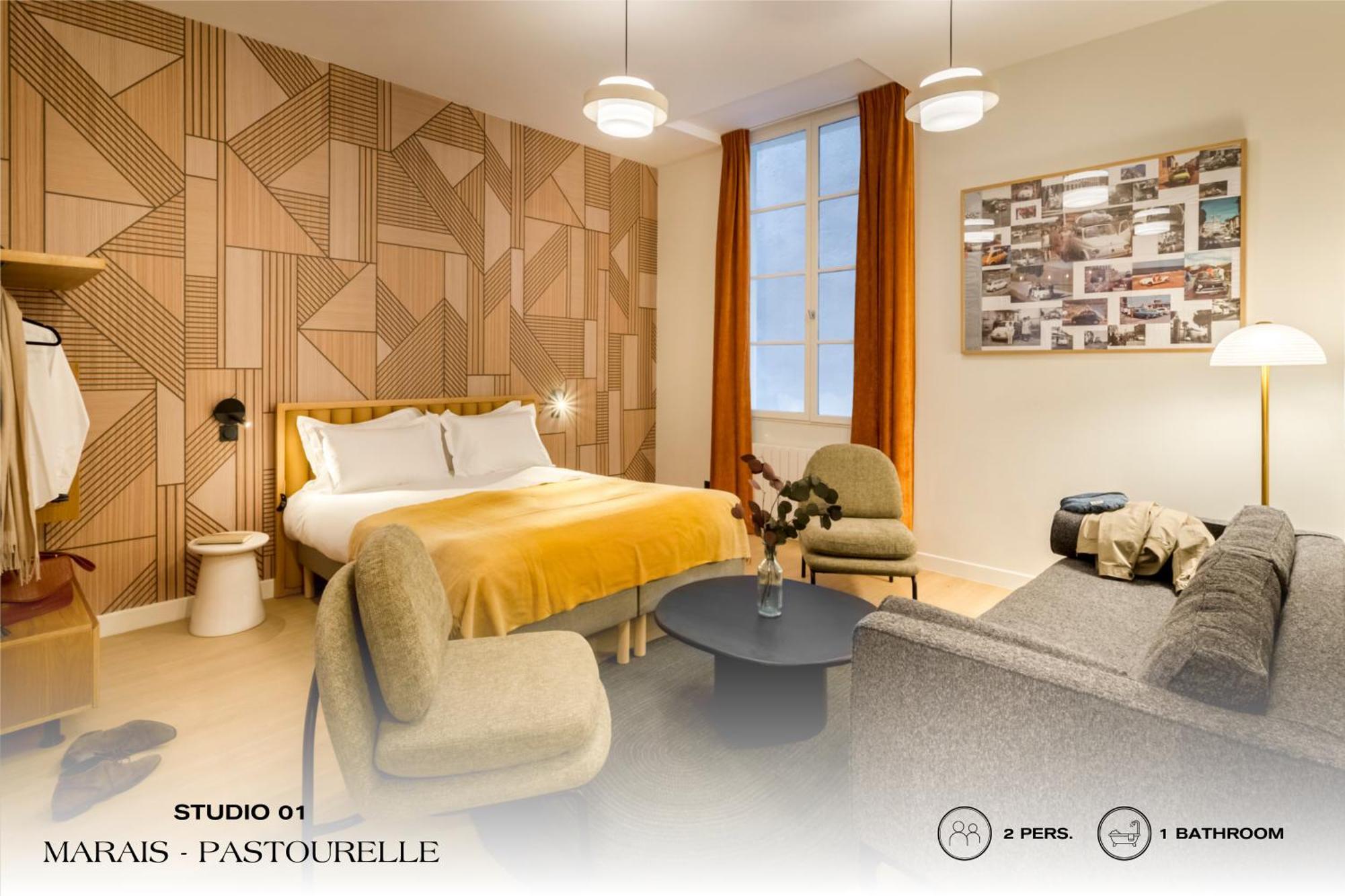 Apartmán Beauquartier - Marais, Pastourelle Paříž Exteriér fotografie