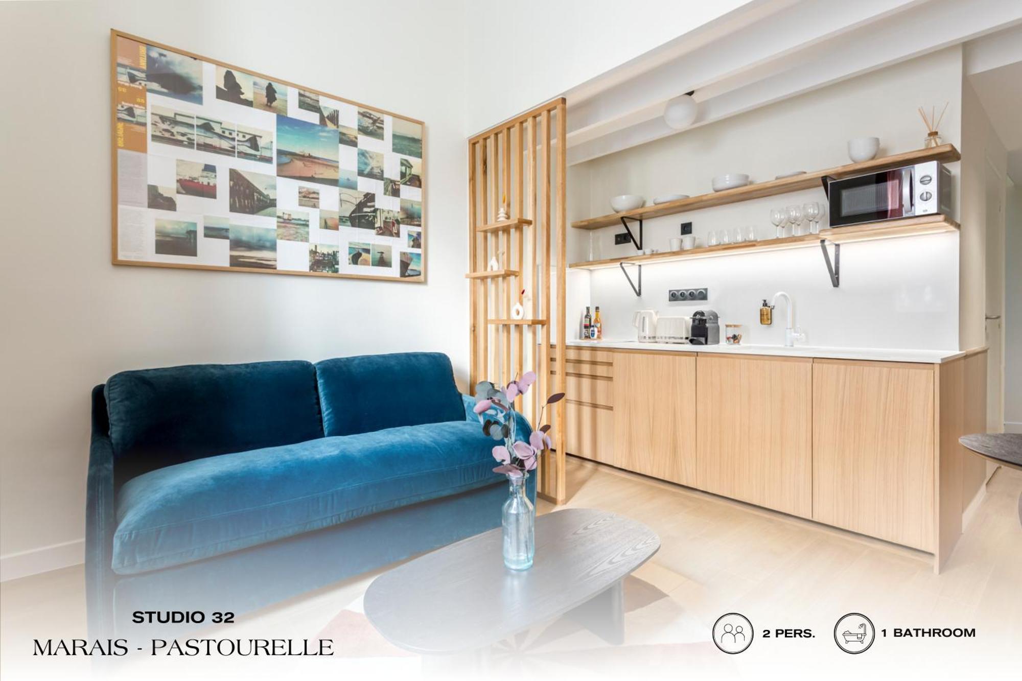 Apartmán Beauquartier - Marais, Pastourelle Paříž Exteriér fotografie