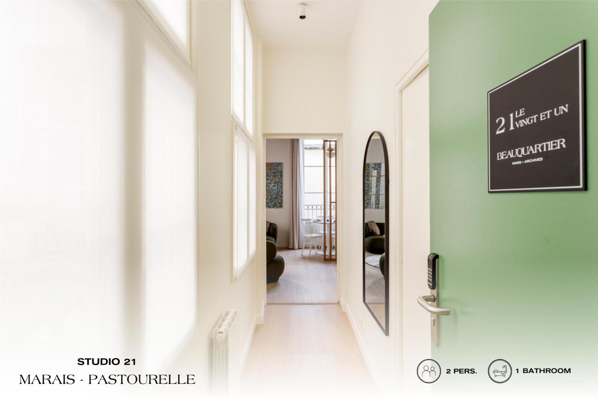 Apartmán Beauquartier - Marais, Pastourelle Paříž Exteriér fotografie