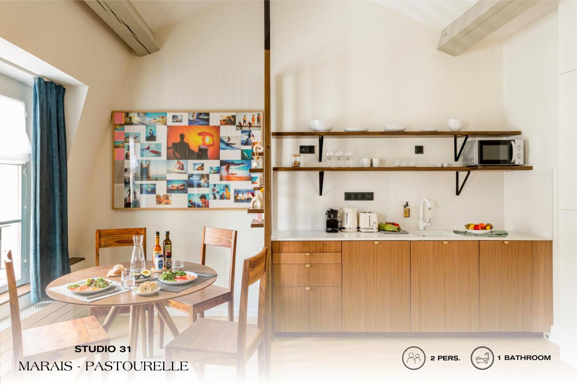 Apartmán Beauquartier - Marais, Pastourelle Paříž Exteriér fotografie